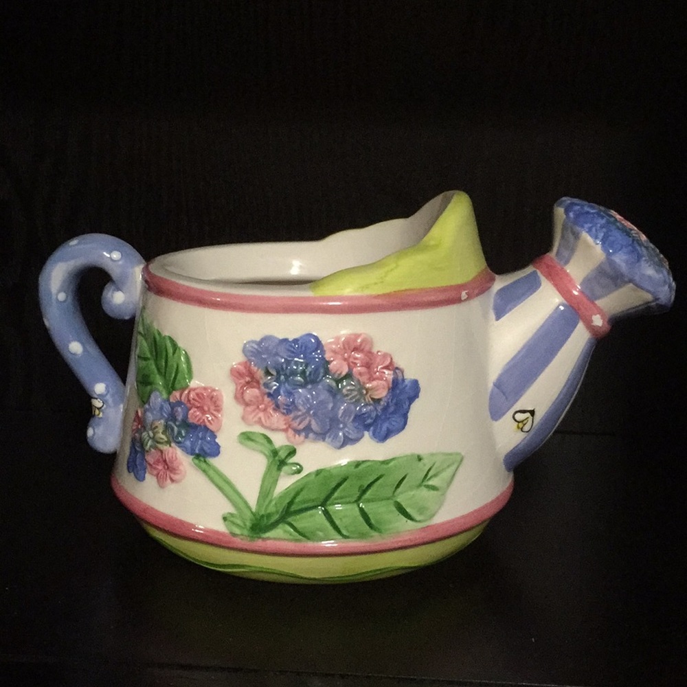 Vintage ceramic mini watering pitcher